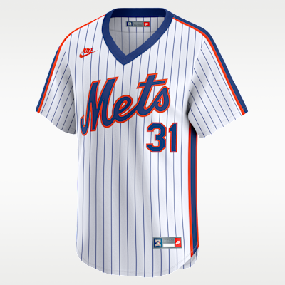 New York Mets authentic collection ユニ Mike Piazza New York Mets Cooperstown Men's Nike Dri-FIT MLB